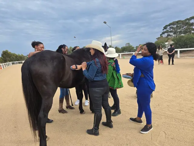 Equine therapy retreat